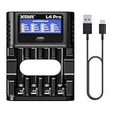 Image of XTAR 4-Pack 1.5V AA 4150mWh battery charger