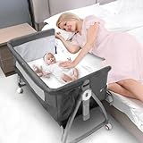 Image of yoqelt Baby lounger bedside crib