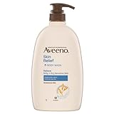 Image of Aveeno ORMDS-AVEENO-SKINRELIEF-WASH-1L body wash for sensitive skin