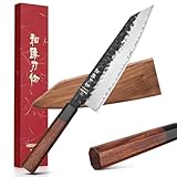 Image of HEZHEN Clad Steel Kiritsuke Knife +Knife Sheath chef knife