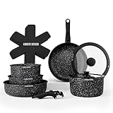 Image of Country Kitchen Black cookware set