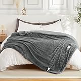 Image of ROYGROW YLYAUTHROW-1820grey_33K9HYR59VBpGa8 electric blanket