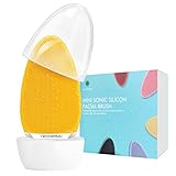 Image of NEWDERMO Yellow facial cleansing brush