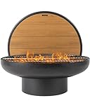 Image of DENKOE FPG-32-SLAT-BLACK fire pit