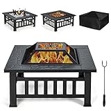 Image of Costway fire pit