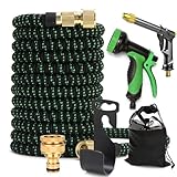 Image of CyperEver 100 ft with Two Spray Nozzle garden hose