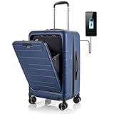 Image of Costway COST10004BL hardside luggage