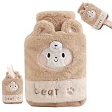 Image of Nozibye Brown Bear hot water bottle