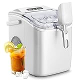 Image of ADVWIN ice maker machine countertop ice maker