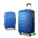 Image of Wanderlite LUG-ABS-BOS-2SET-BU luggage set