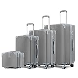 Image of ZUNI ZU-LGA4PC-GY luggage set