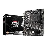 Image of MSI A520M-A PRO motherboard