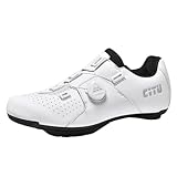 Image of Generic 22019576-WHITE-9 mountain bike shoe