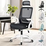 Image of ALFORDSON A-OCH-MESH-ARC-WH-BK office chair