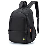 Image of SPAHER 1B358-20L-624-Black school backpack