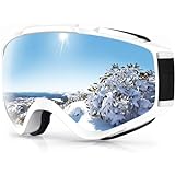 Image of findway 100393-WH pair of ski goggles