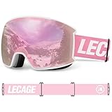 Image of LECAGE Color pair of ski goggles