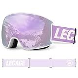 Image of LECAGE Color pair of ski goggles