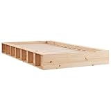 Image of vidaXL 820701 slatted bed base