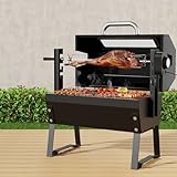 Image of Grillz BBQ-ELC-RAC-6535-BK BBQ smoker