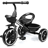 Image of KRIDDO TC003-Black trike for toddlers