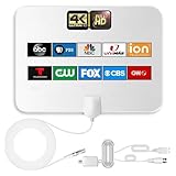 Image of TOOGABBIE 42-TOO-JM-AntennaTV-white TV antenna