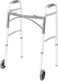 Image of PTEROMYS Folding Walker with Wheels walker for seniors