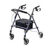 Image of GENKI L-3611KD-BLUE walker for seniors