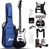 Bild von Winzz EGS112H-BKM-WH E-Gitarre