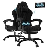 Bild von Flamaker 0169-L0BK Gaming Stuhl