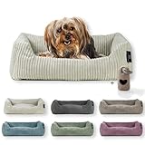 Bild von Rohrschneider Cordkissen 70 und 55 cm Hundebett für Welpen