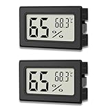 Bild von zoerbufan ZOE-YH-ThermoHygrometer-Blk-2Pcs Hygrometer