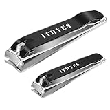 Bild von Ithyes nail clippers 2-black Nagelknipser