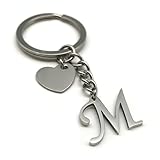 Bild von EVEMATE EVEMATE Keyring Letter Heart Schlüsselanhänger