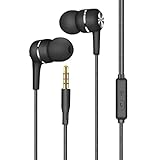 imagen de Rtinle QJ-EarPhones-3.5mm-X5-Black auricular intraural