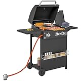 imagen de Outsunny 846-181V40BK parrilla de gas