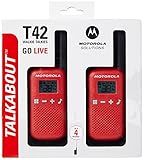 imagen de Motorola T42 RED walkie talkie