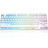 Image de The G-Lab KEYZ-CAESIUMT-W/FR clavier gamer