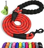 Image de TAGLORY TGQYS013-RED-12-185 laisse pour chien