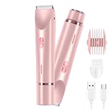 Image of CBDYWVR 2 in 1 electric lady shaver bikini trimmer