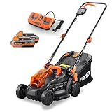 Image of Fuxtec FX-E1RM20-SET cordless lawn mower