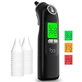 Image of femometer family DET-1015_Black ear thermometer