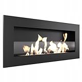Image of kratki DELTA2/CZARNY/SLIM/SZ ethanol fireplace
