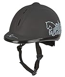 Picture of a horseback riding helmet