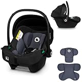 Image of Lionelo LO-ASTRID I-SIZE BLACK GREY infant car seat