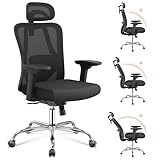 Image of DEVAISE ABGY505BL office chair