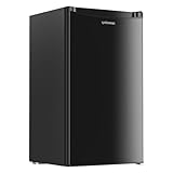 Image of Upstreman BR321-black refrigerator