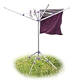 Image of Relaxdays 10018371 rotary washing line