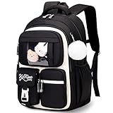Image of Amythe BP120231_BKWH school backpack