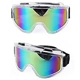 Image of MUSELK clear color pair of ski goggles
